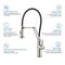 Kibi Engel Single Handle Pull Down Kitchen Faucet KKF2014BN - alternate 10